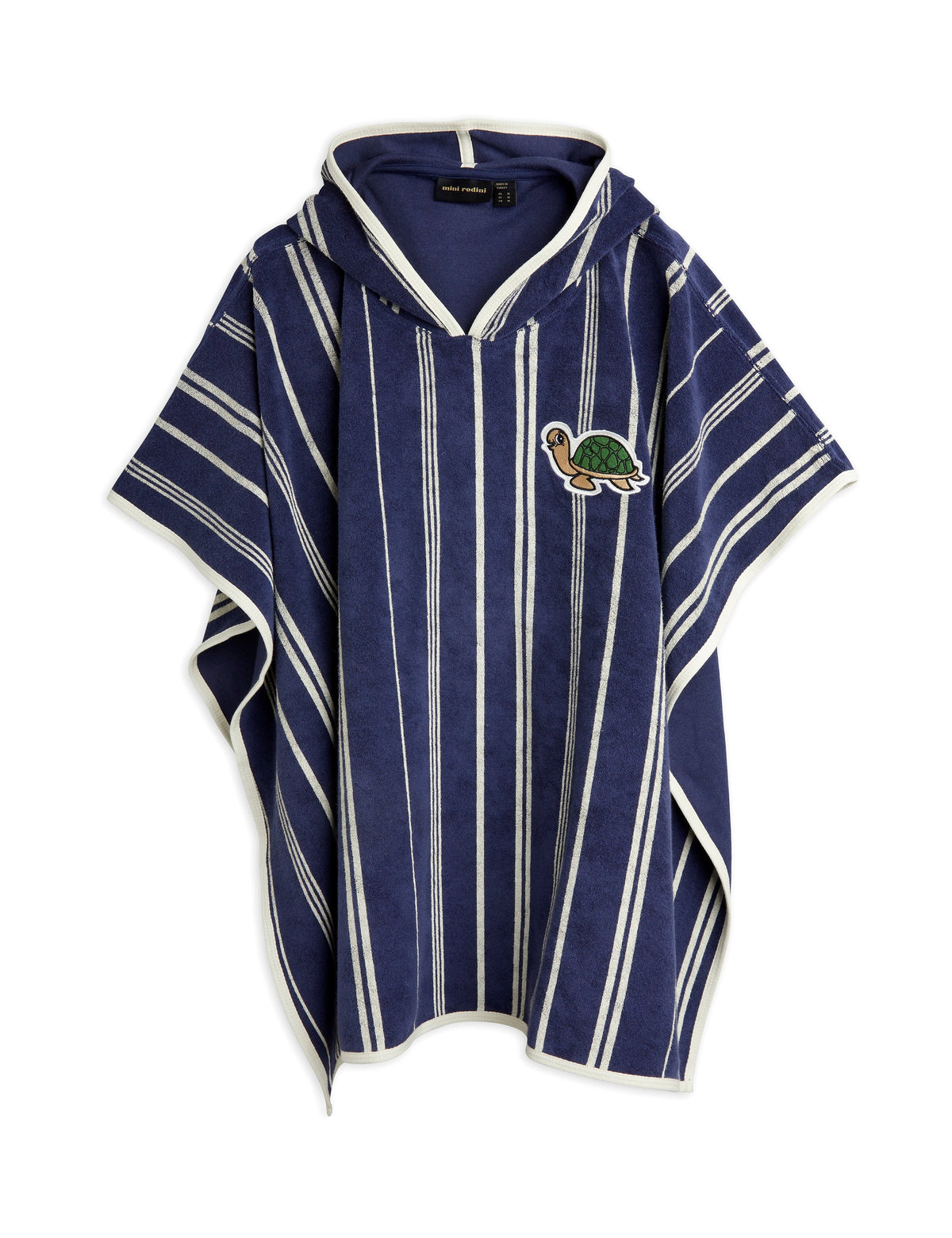 Turtle Terry Poncho navy