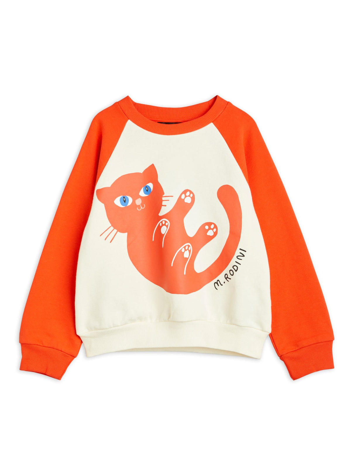 Baby Cat Sweatshirt red