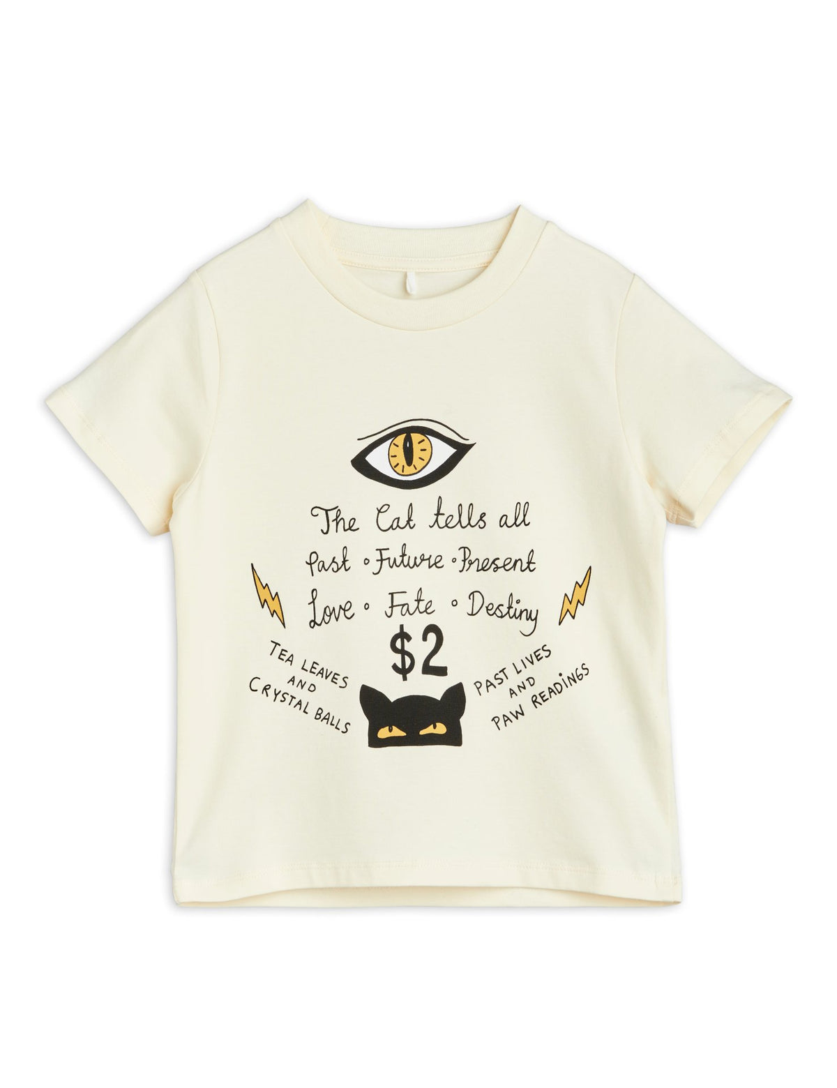 Cat Tells All Sp Tee offwhite