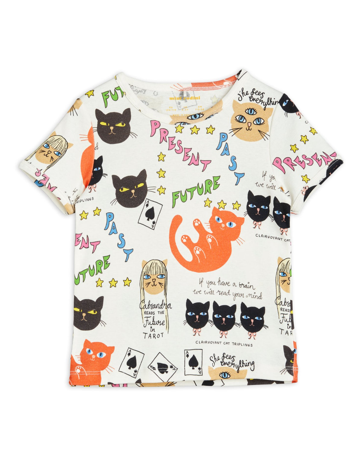 Clairvoyant cats aop Ss Tee multi