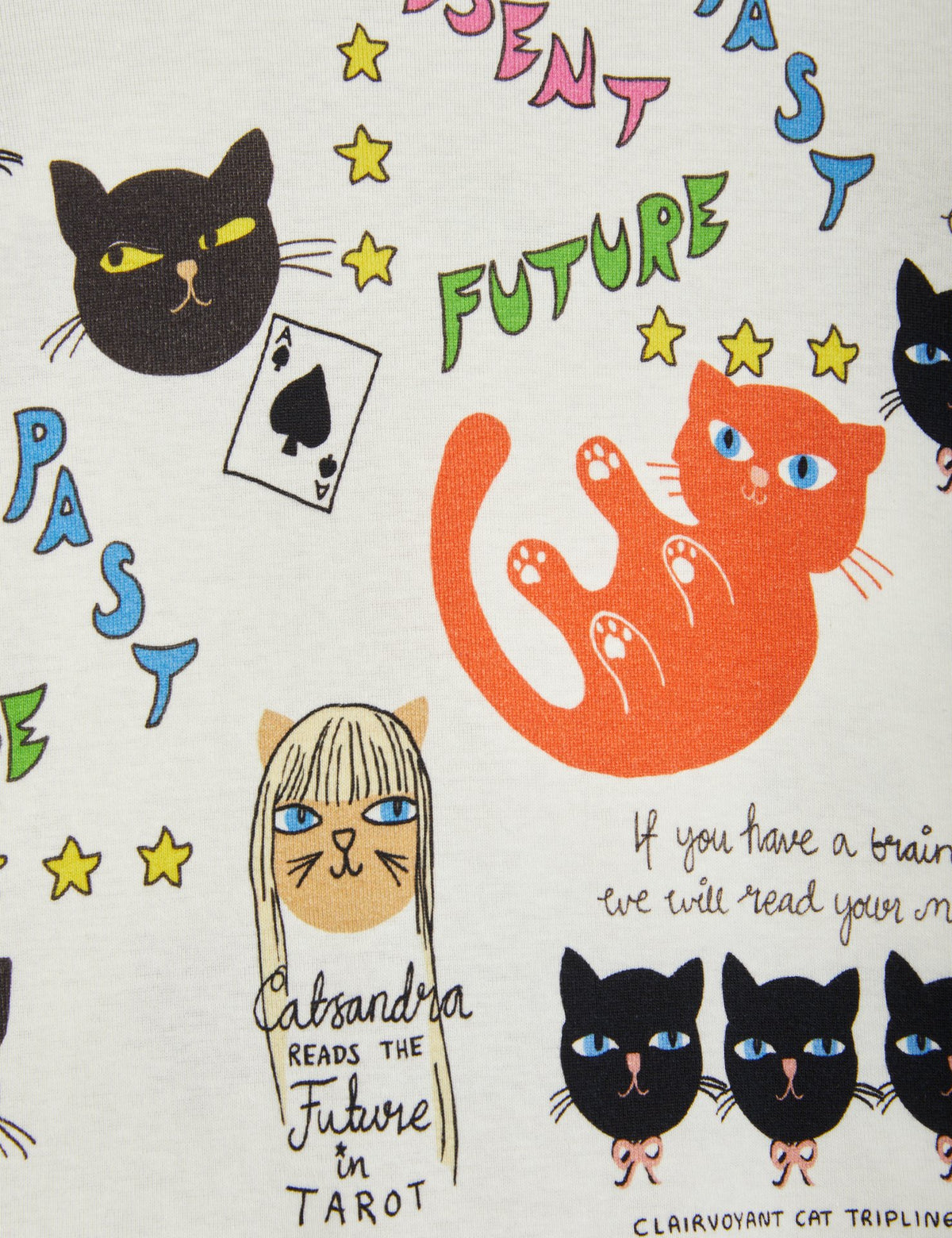 Clairvoyant cats aop Ss Tee multi