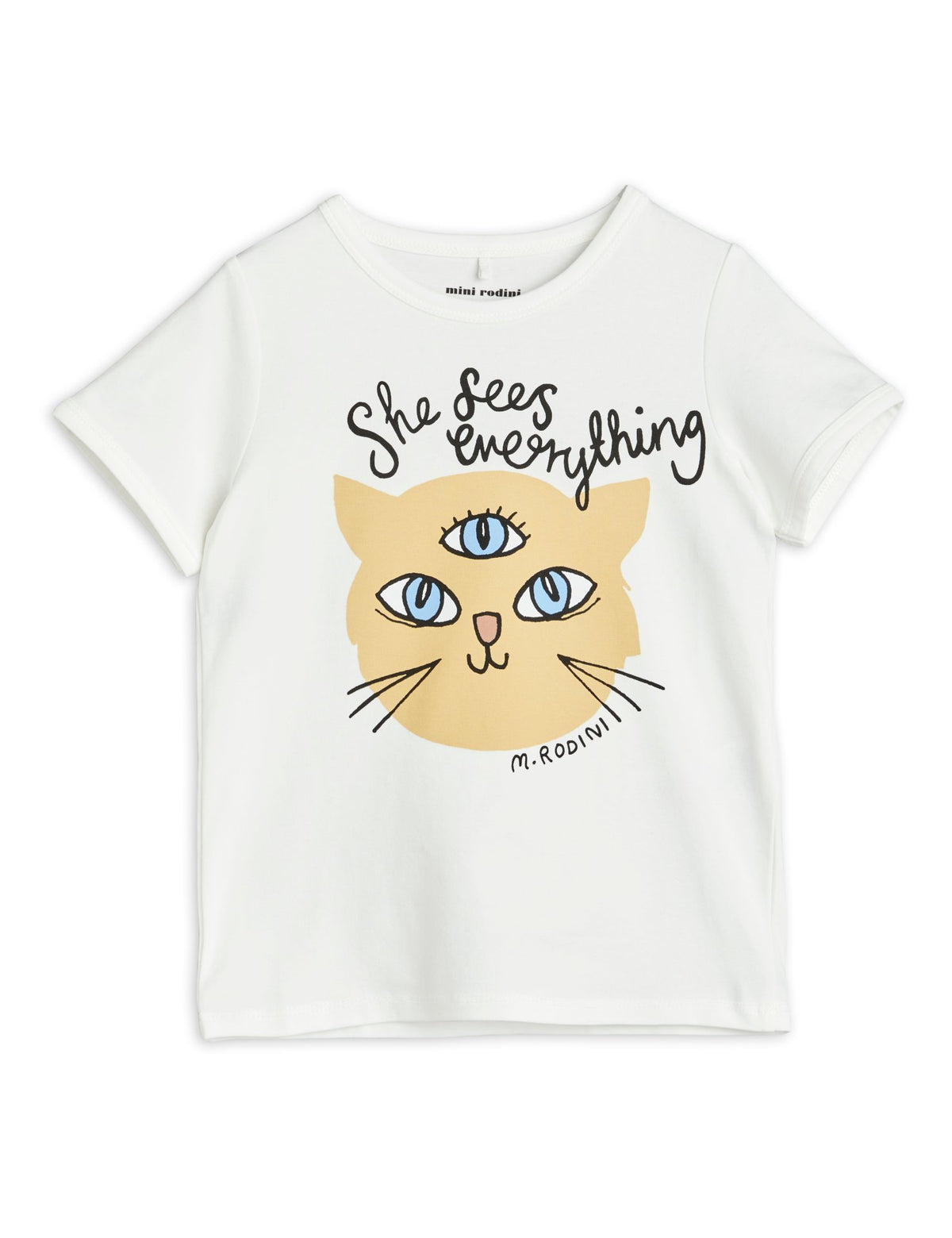 She Sees Everything Ss Tee white