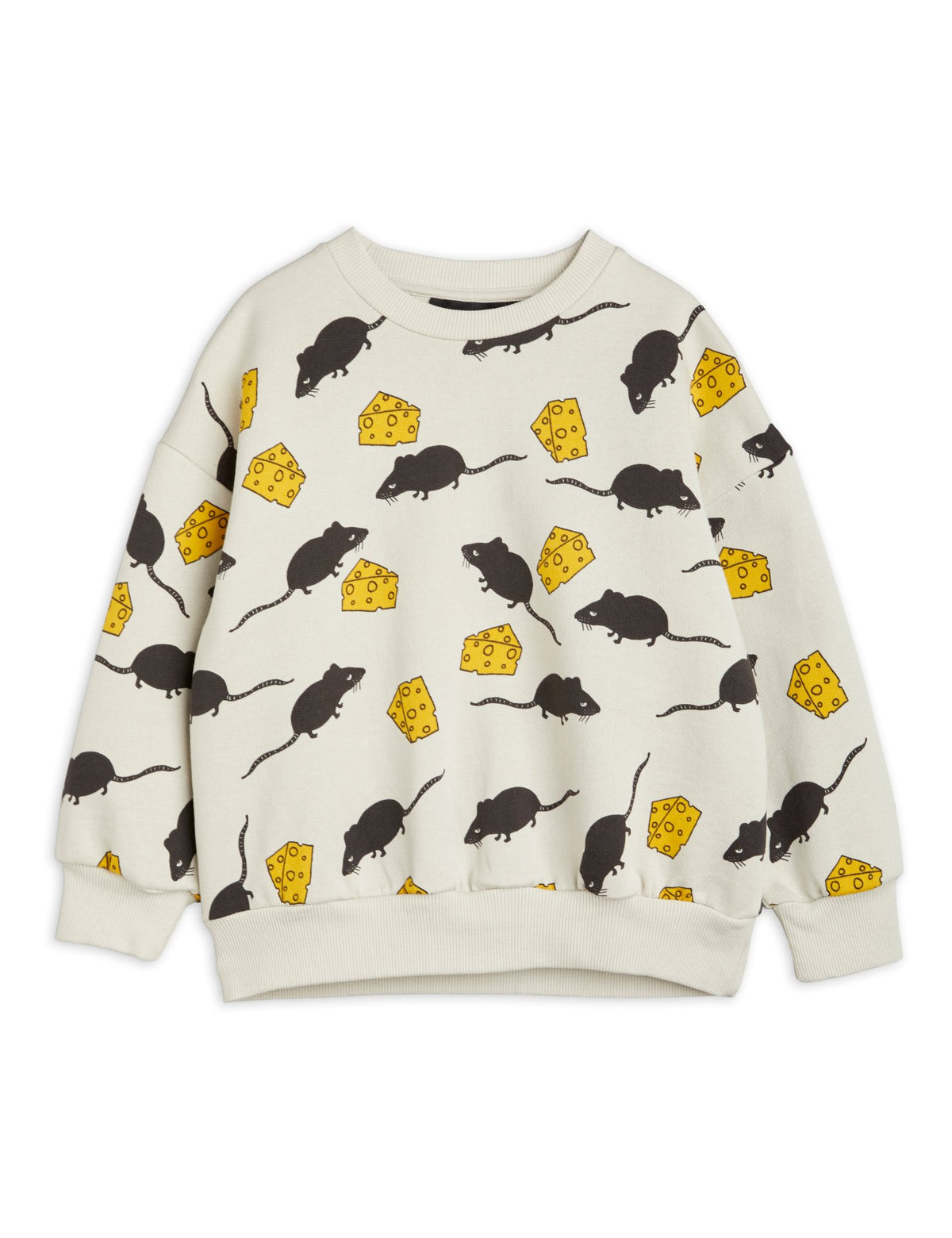 Mouse Aop Sweatshirt  light grey