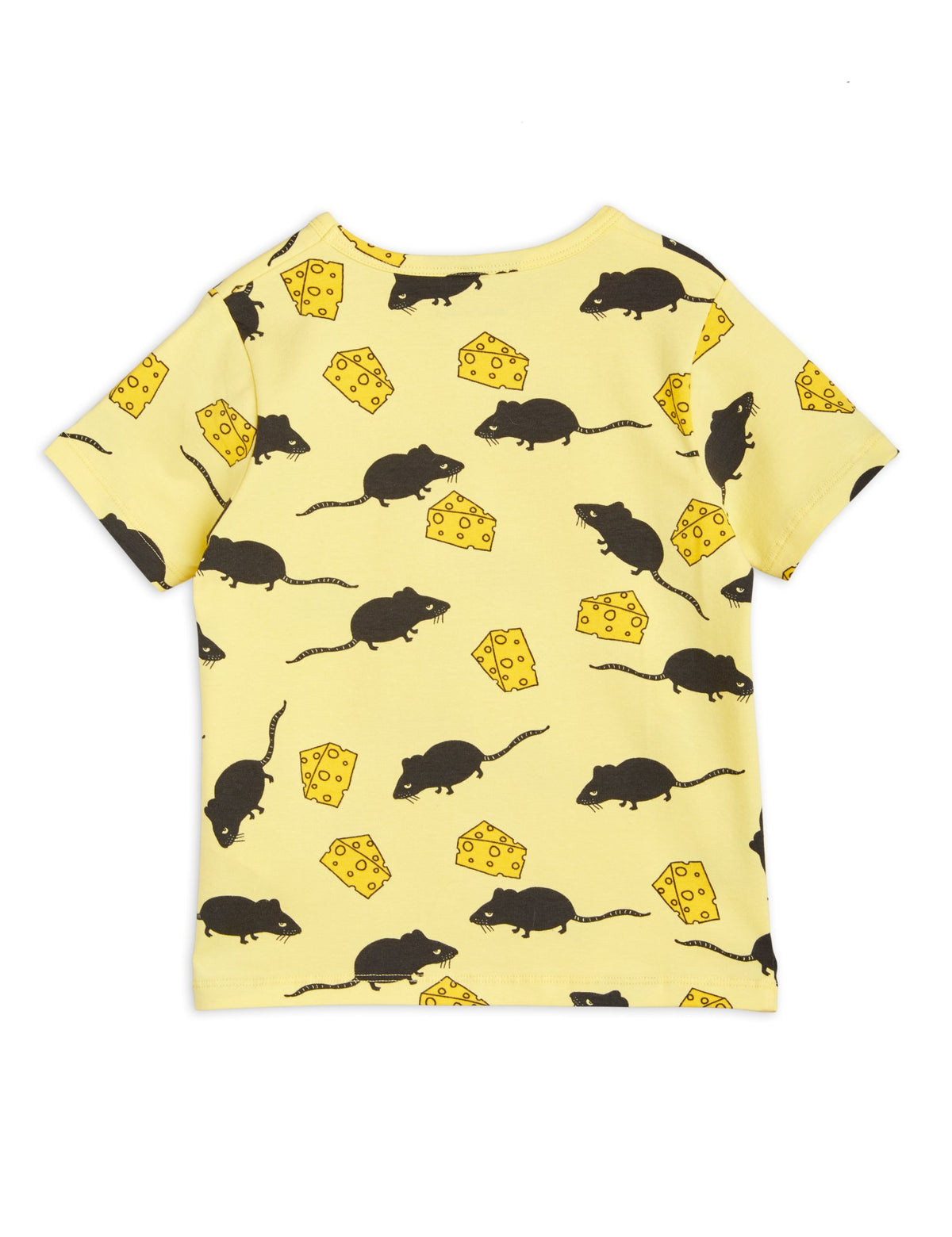 Mouse aop Ss Tee yellow