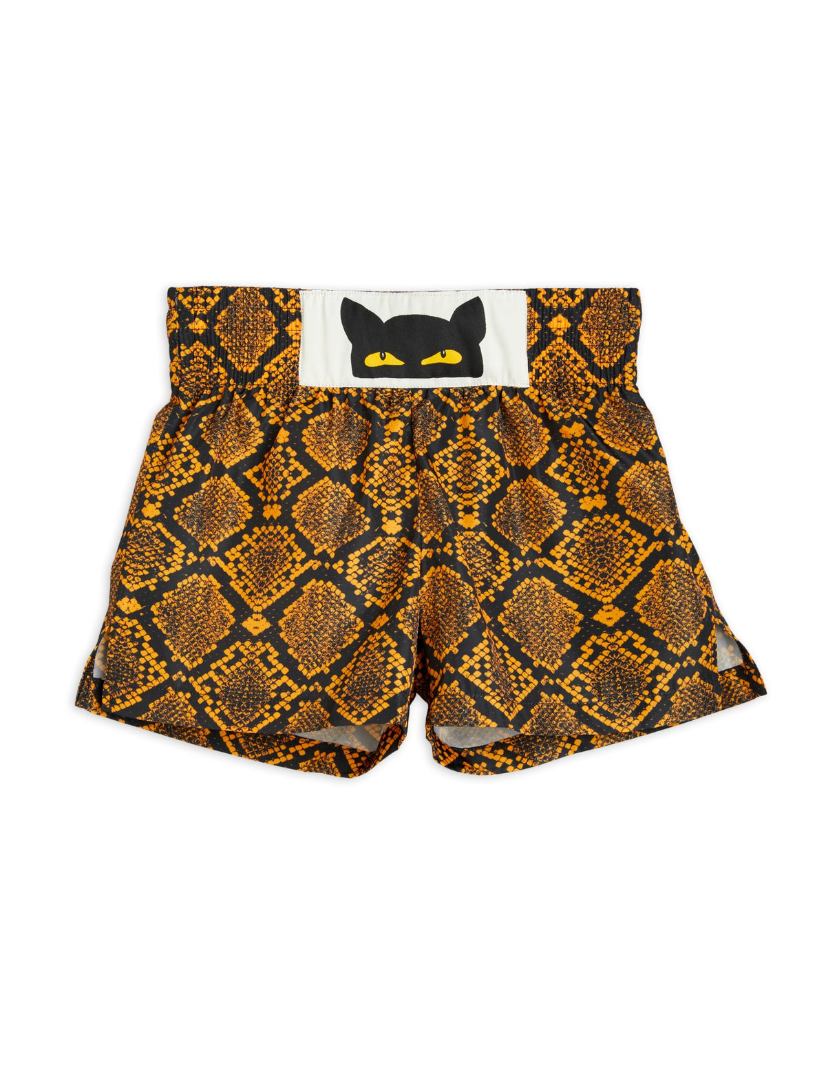 Snake skin Shorts brown