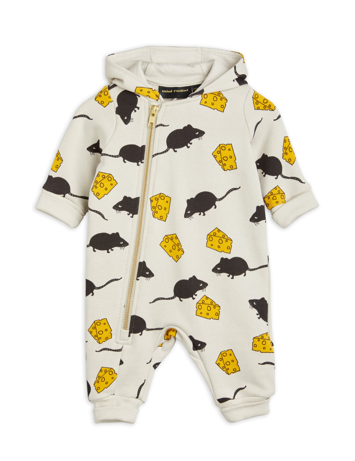 Mouse Aop Onesie light grey