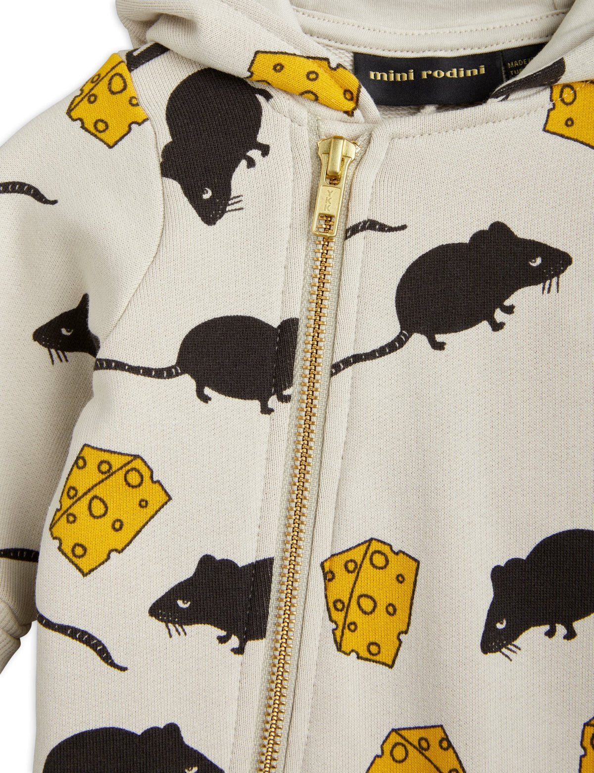 Mouse Aop Onesie light grey