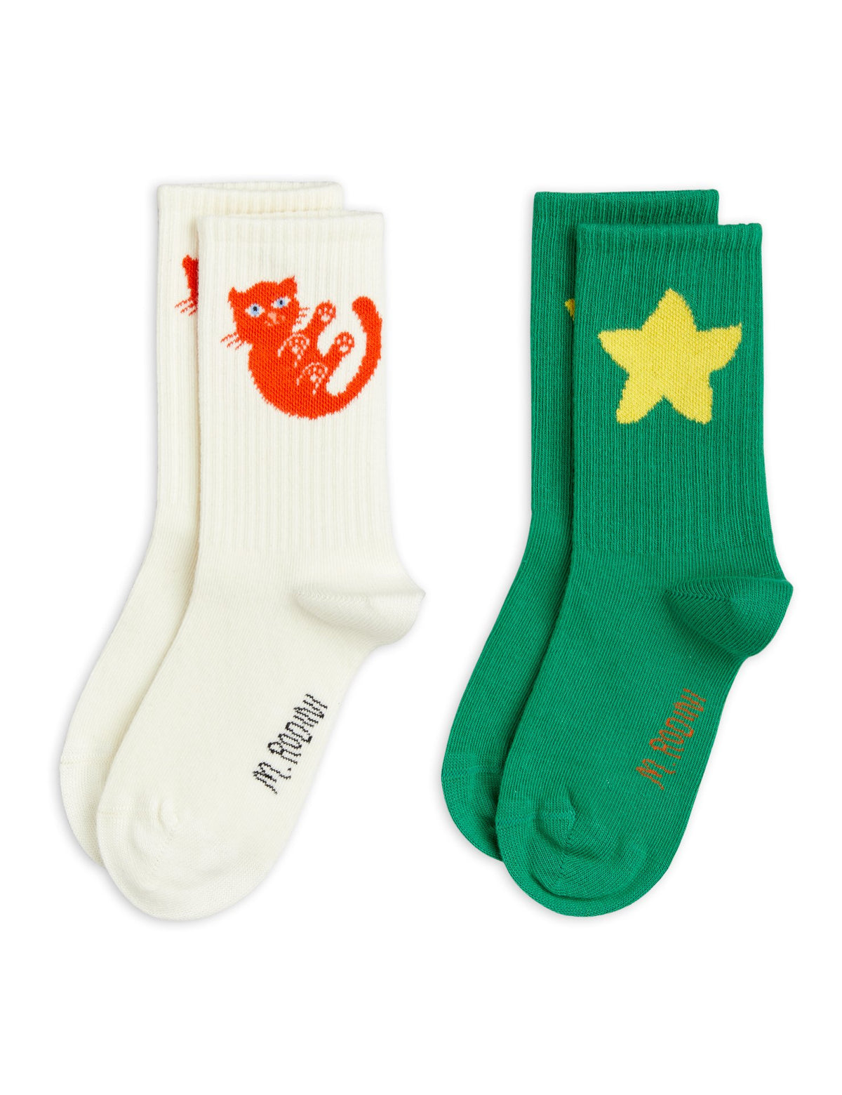 Baby Cat Socks 2-Pack