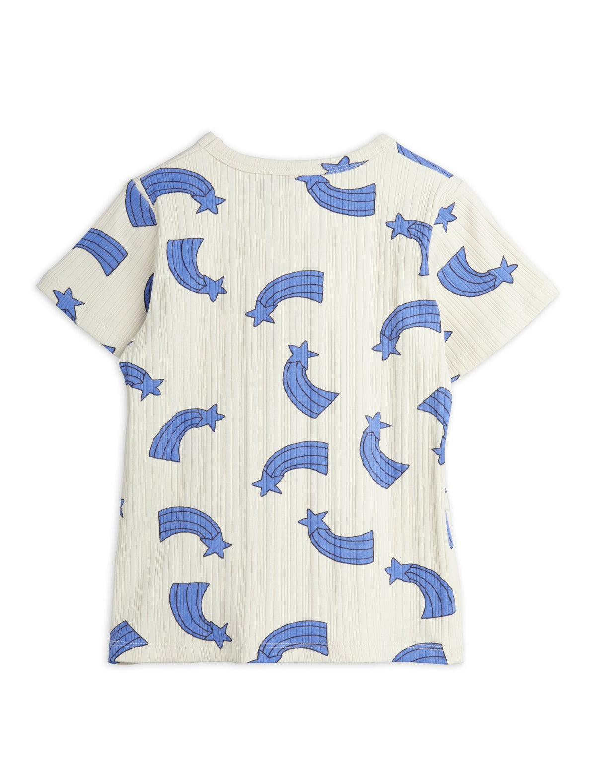 Starfall Rib Aop Ss Tee offwhite