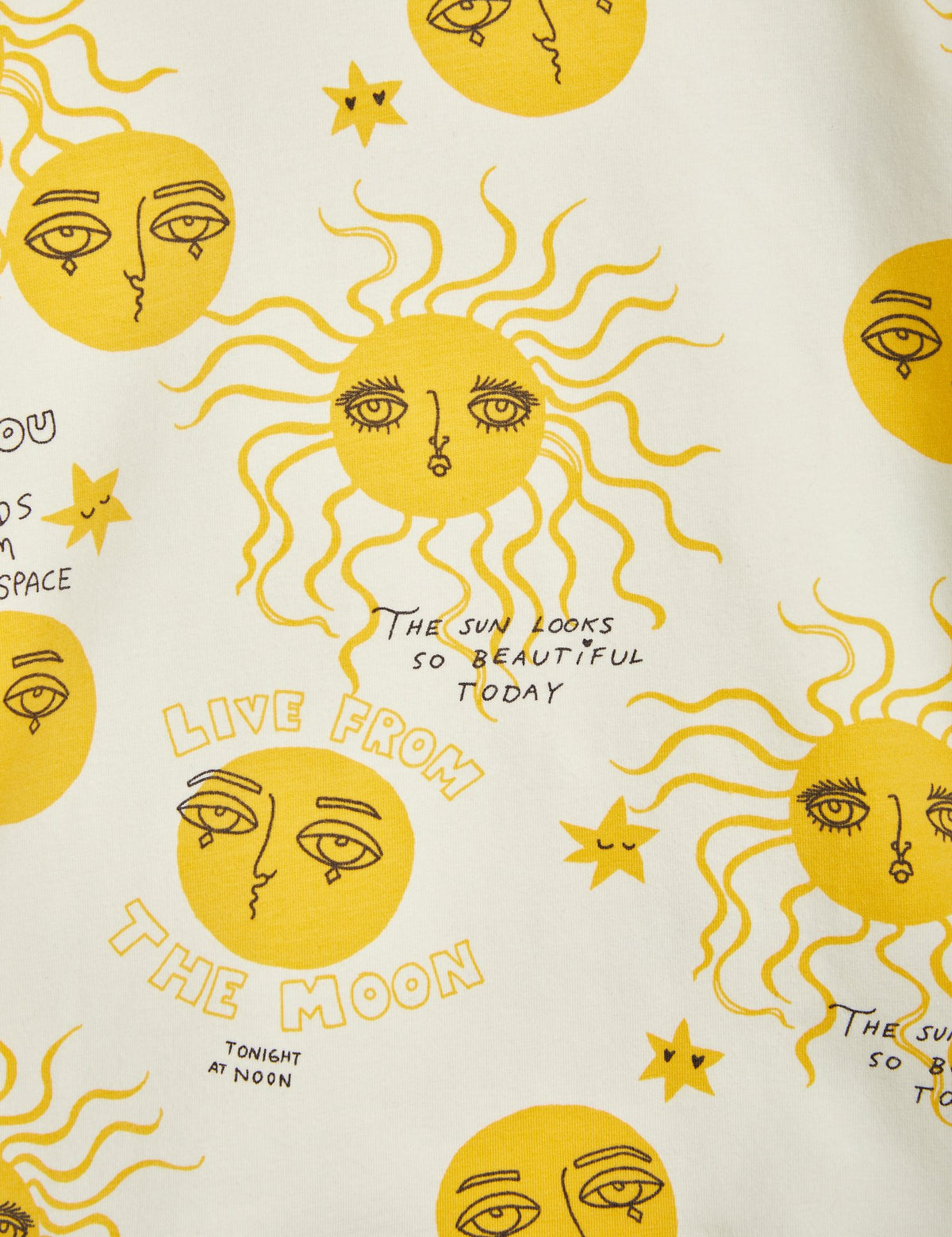 Moon and Sun Ls Dress yellow