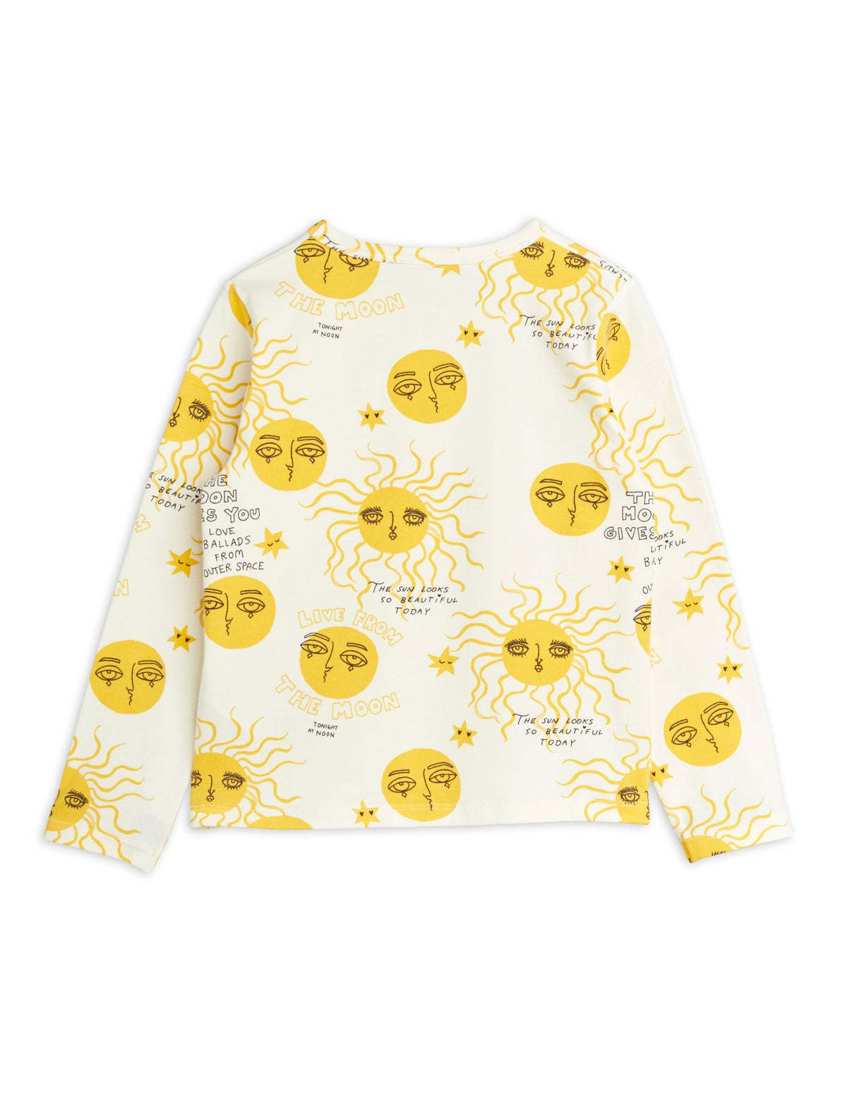 Moon and Sun Ls Tee yellow