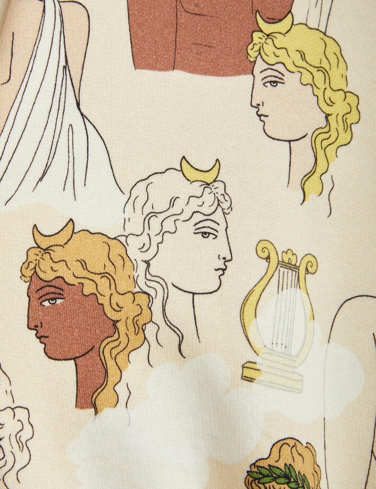 Apollo Aop Sweatshirt beige