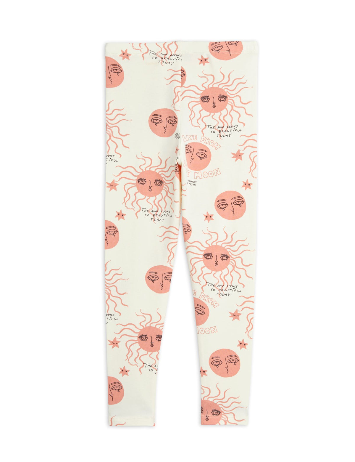 Moon and Sun Leggings Pink