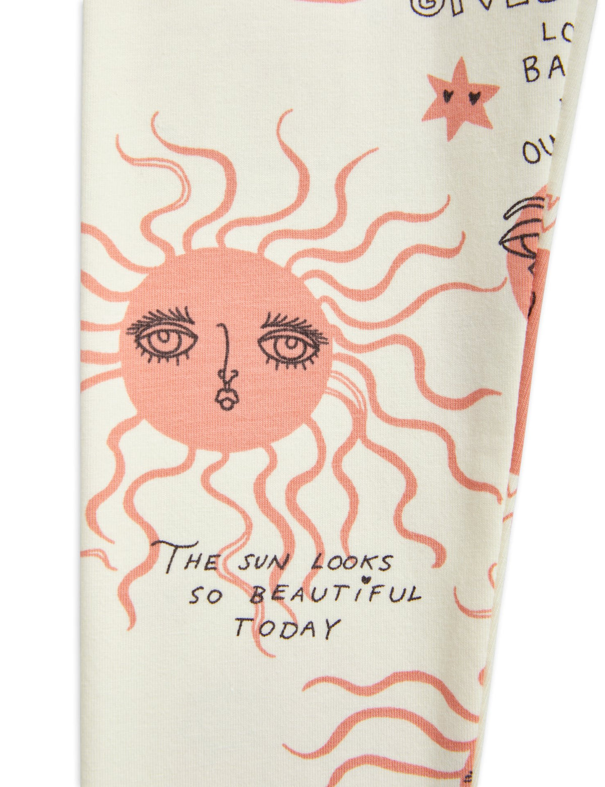 Moon and Sun Leggings Pink