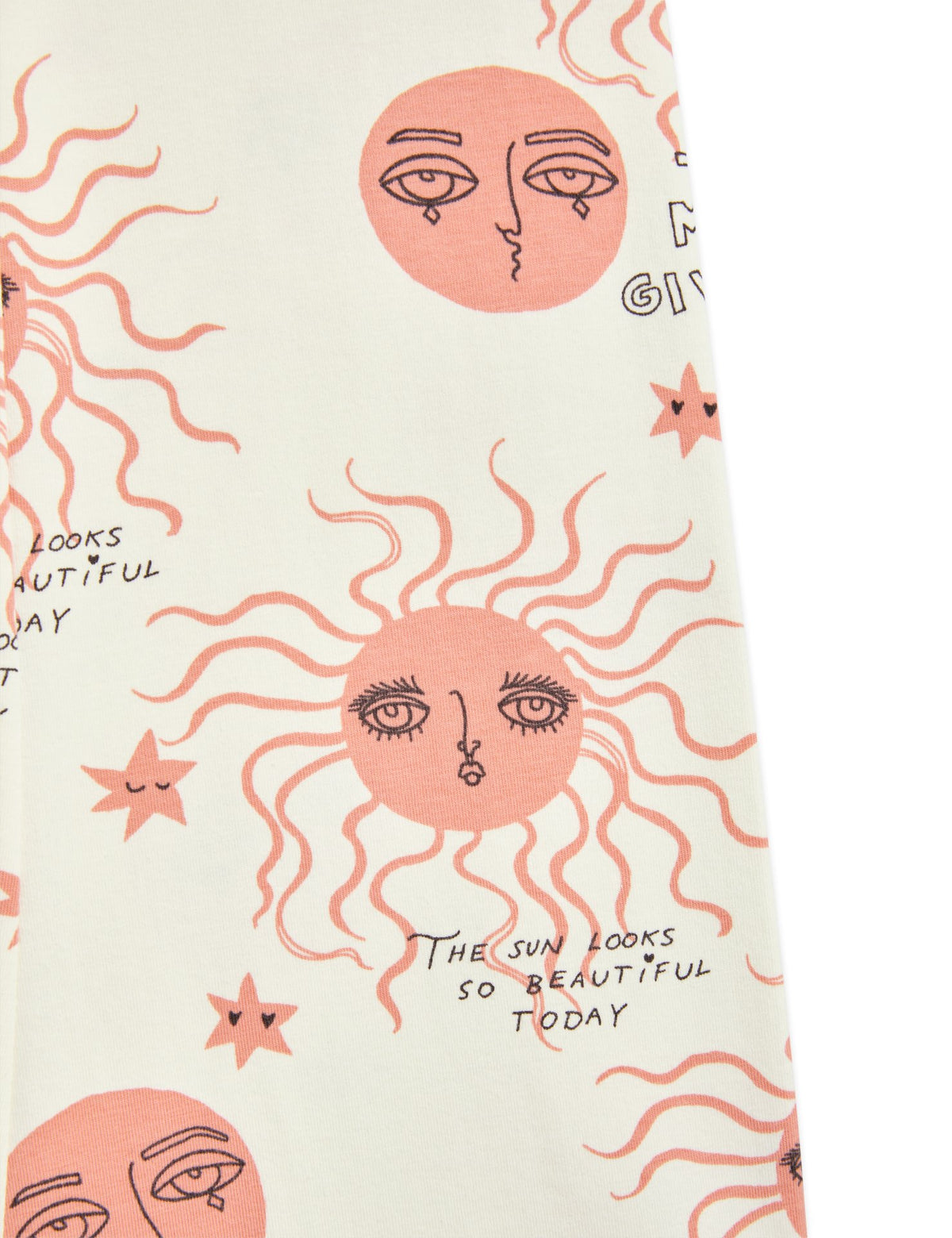 Moon and Sun Flared Trousers Pink