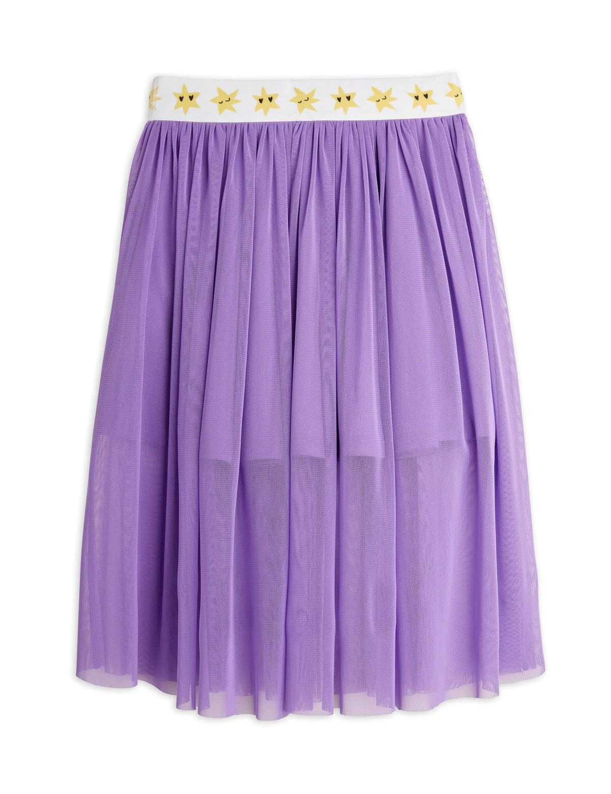 Star Tulle Long Skirt purple