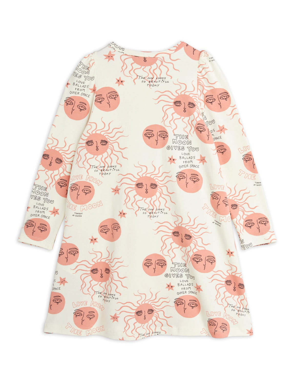 Moon and Sun Ls Dress Pink