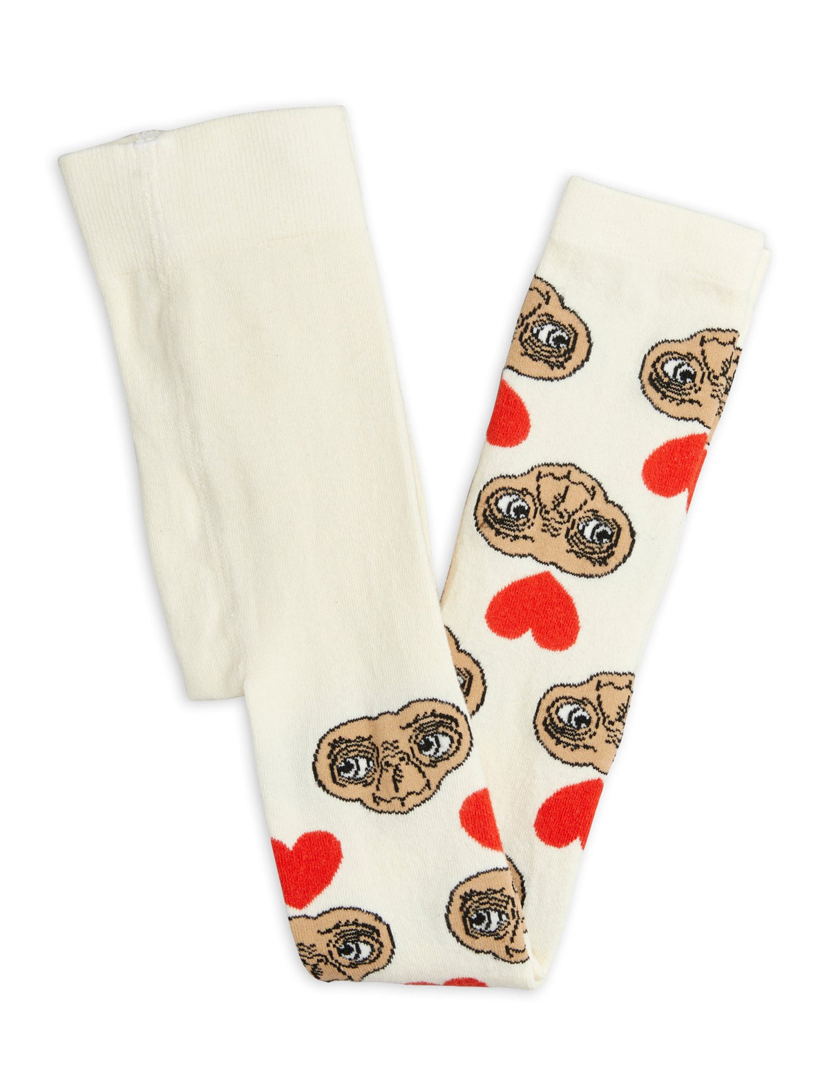 E.T. Hearts Leggings (Tights) - White