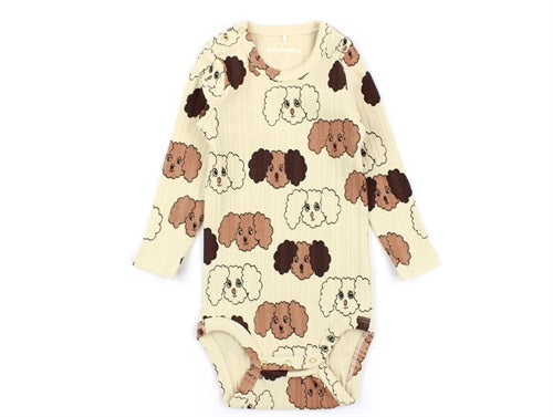 Fluffy Dog AOP Ls Body