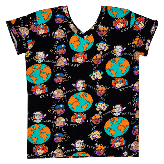 Teamwork Mommy Short Sleeve T-Shirt