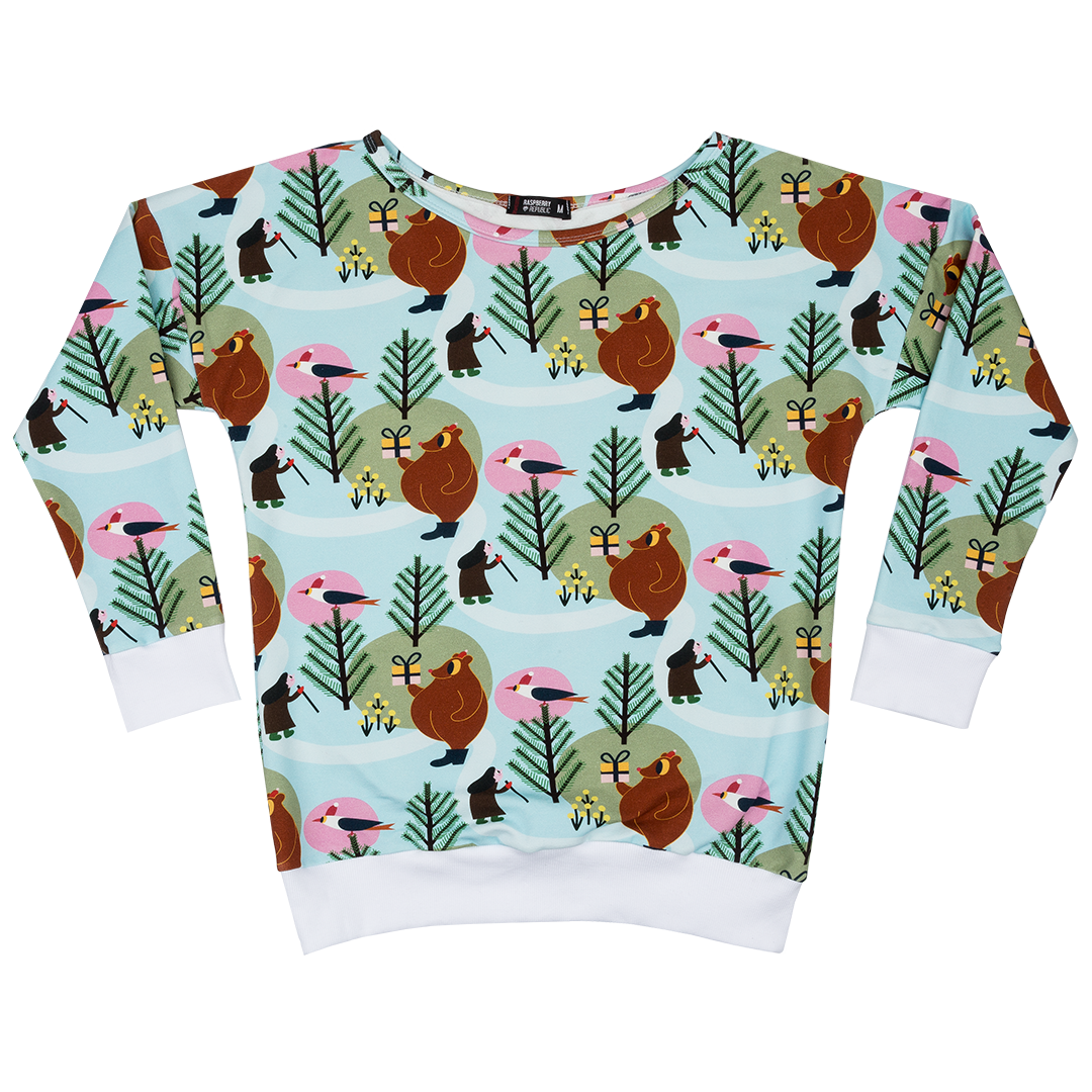 Mommy Sweatshirt Winter Wonderland