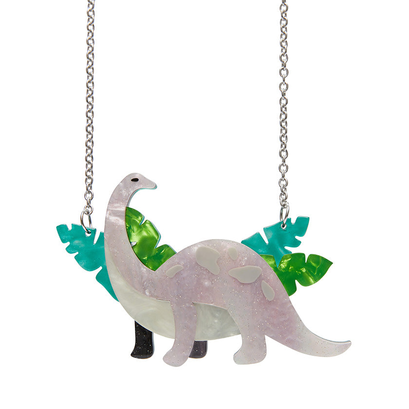 Dinosauria I&#39;ll Be Brach Necklace Pink