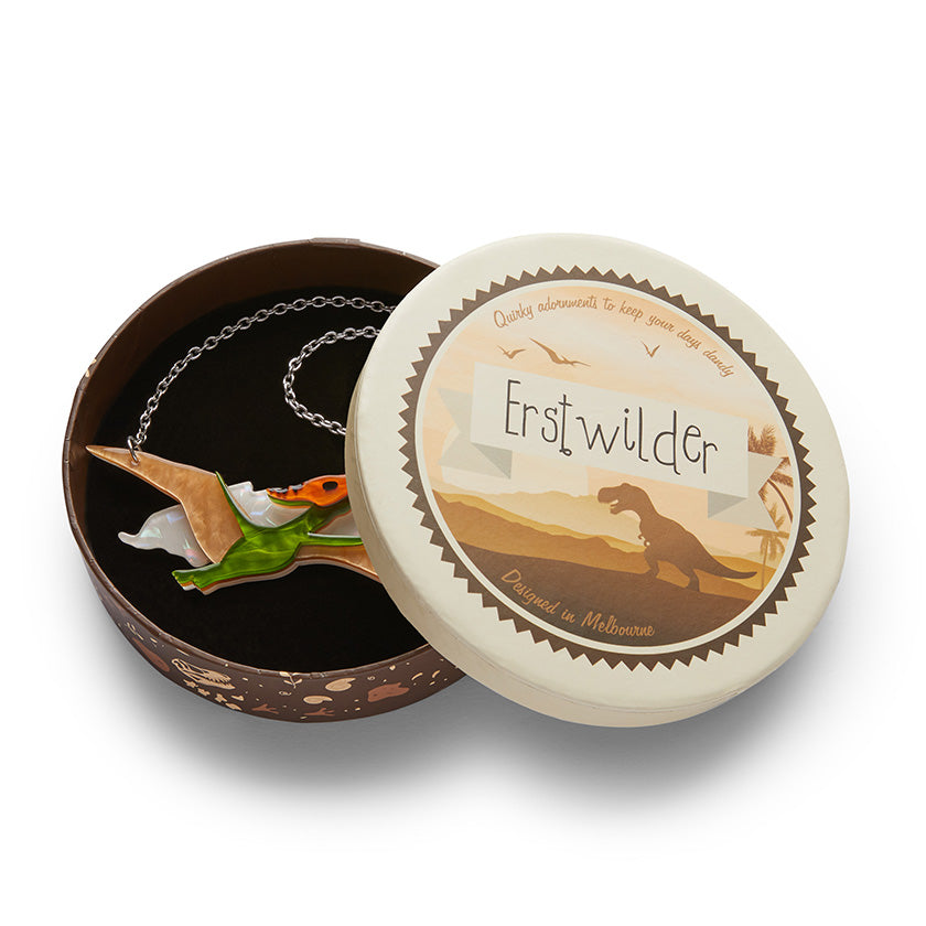 Dinosauria Celine the Pterodactyl Necklace