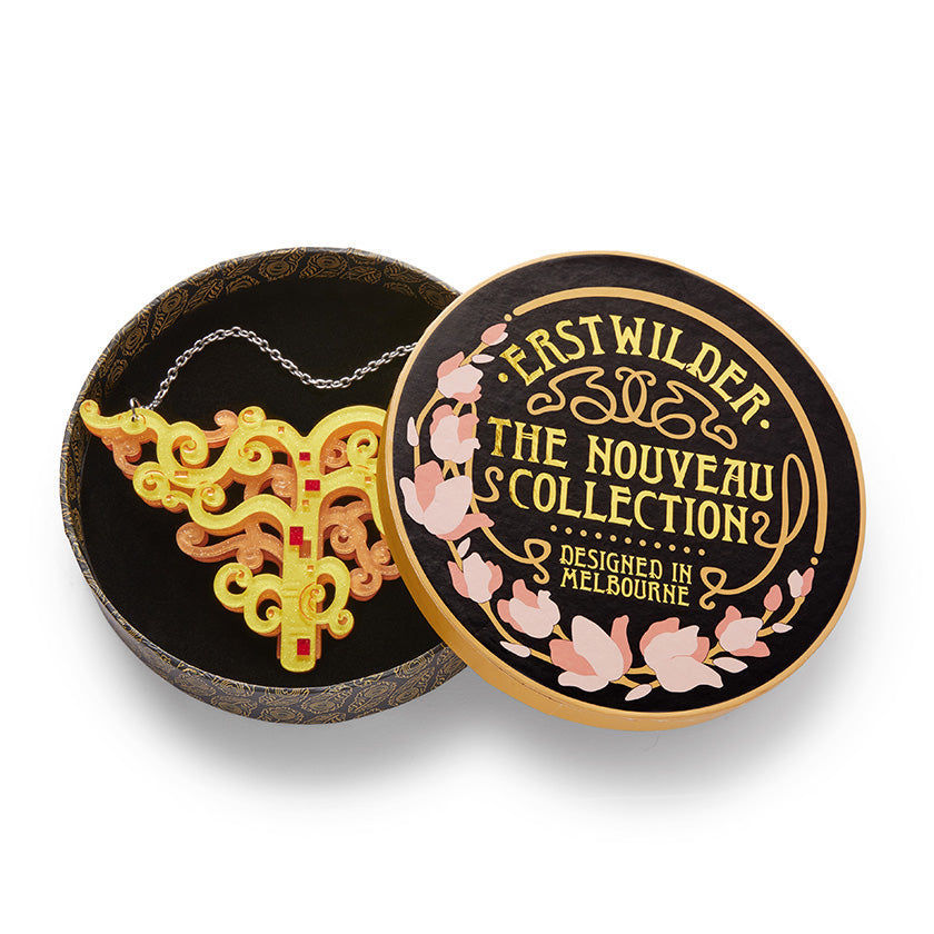 Art Nouveau 2 Tree of Life Necklace