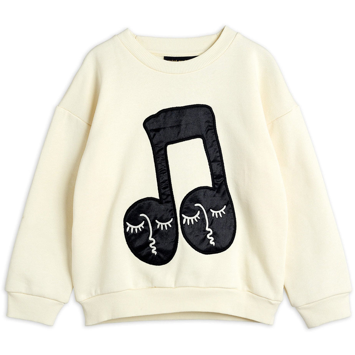Notes Patch Sweatshirt Offwhite