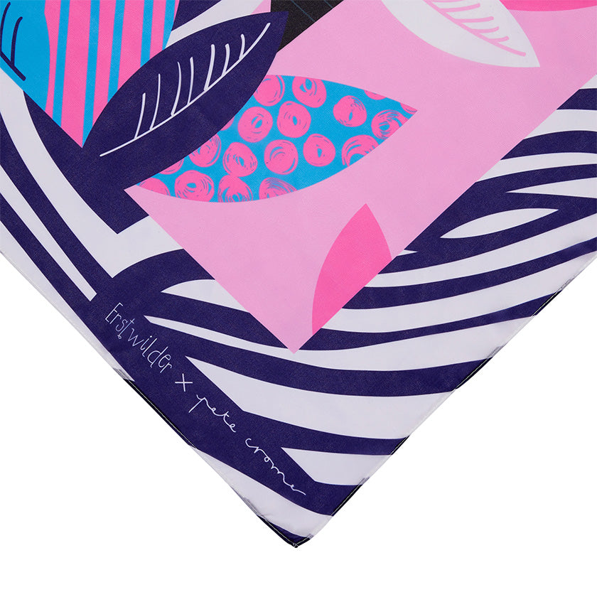 The Zealous Zebra Square Scarf