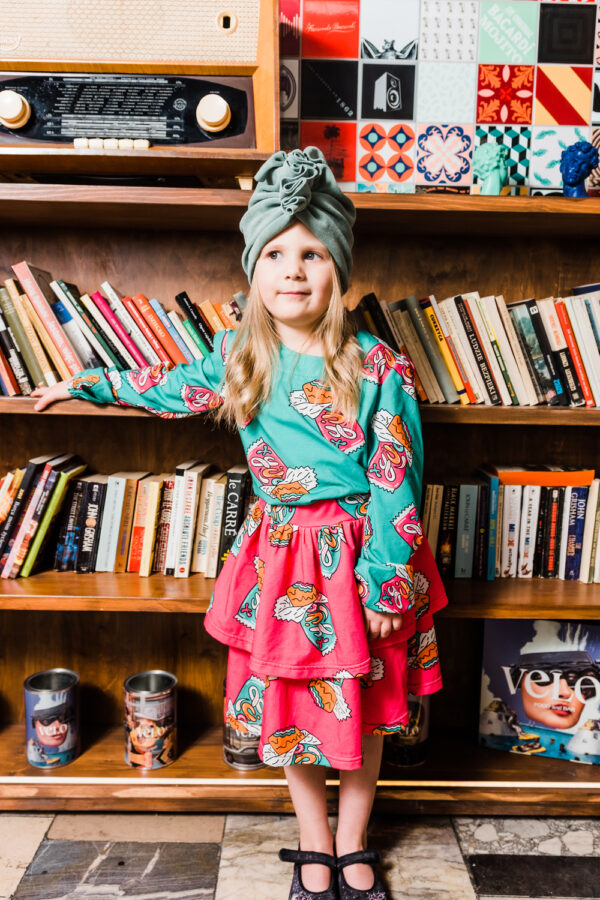 Candy Bar Skirt Hot Pink