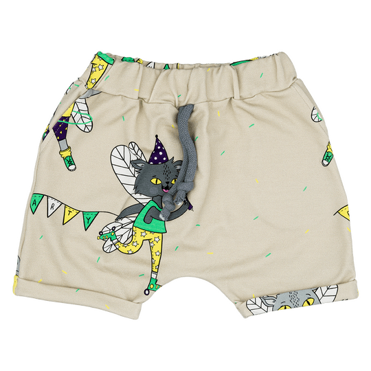 Flying Kitty Shorts