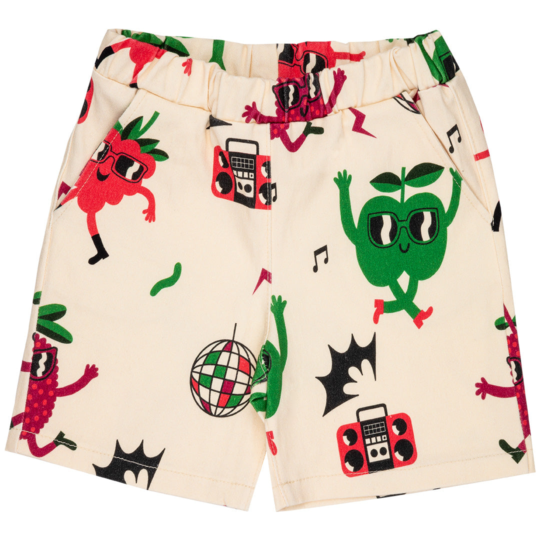 Tutti Frutti Denim Bermuda Shorts