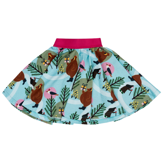 Winter Wonderland Long Twirly Skirt