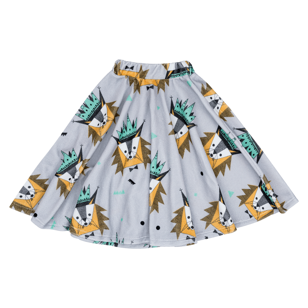 Mr.Bobcat Velour Skirt