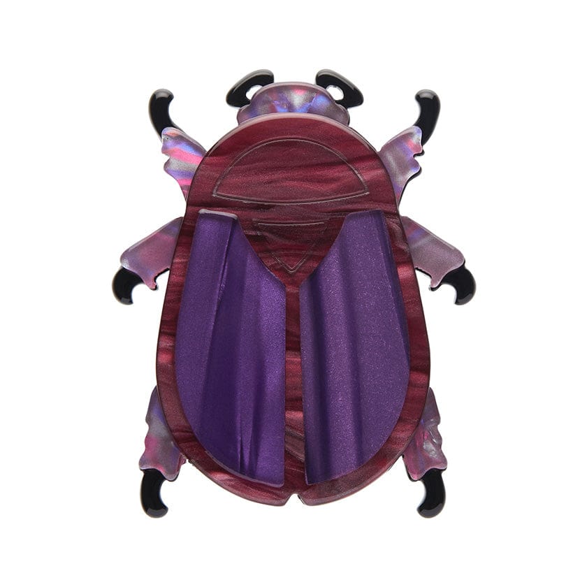 Summer Scarab Brooch