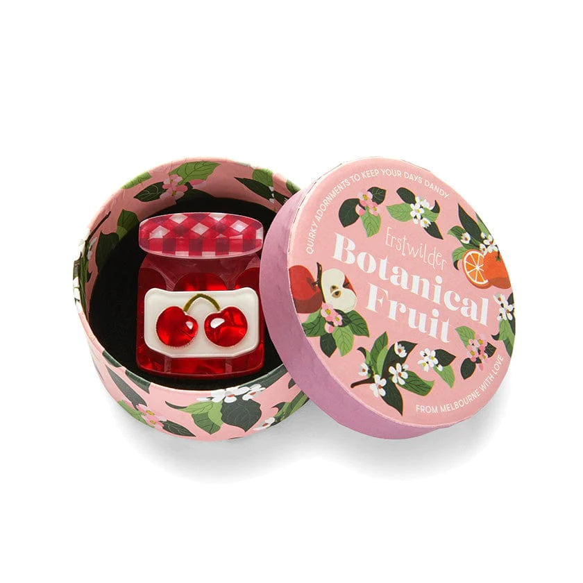 Black Cherry Precious Preserve Mini Brooch