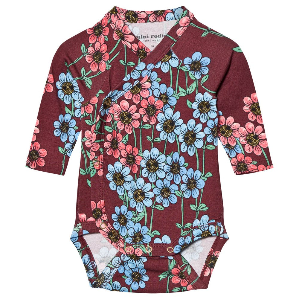 Daisy Wrap Body burgundy