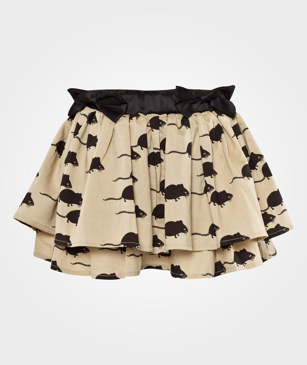 Mouse Aop Skirt beige