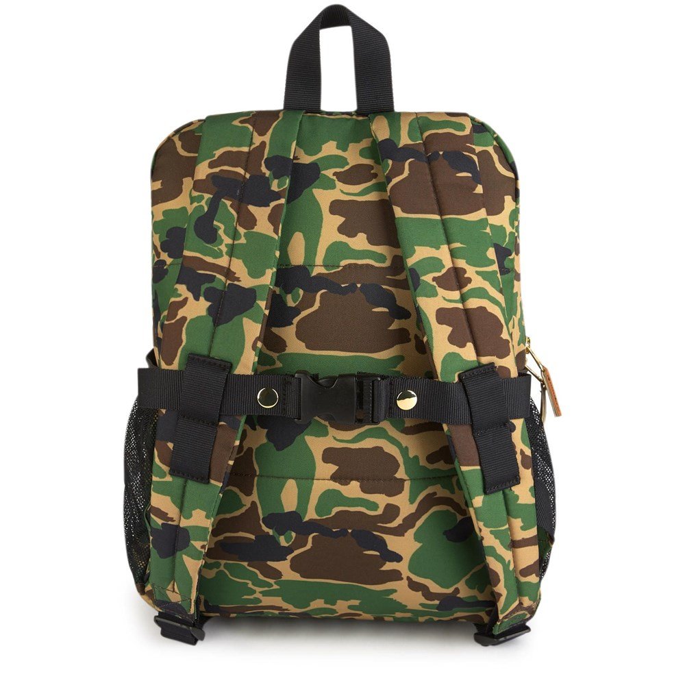 Camo School Bag green