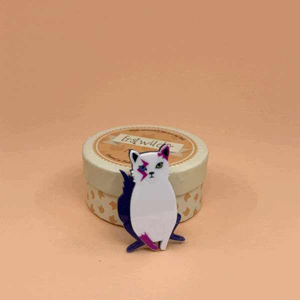 Rebel Rebel Mini Brooch