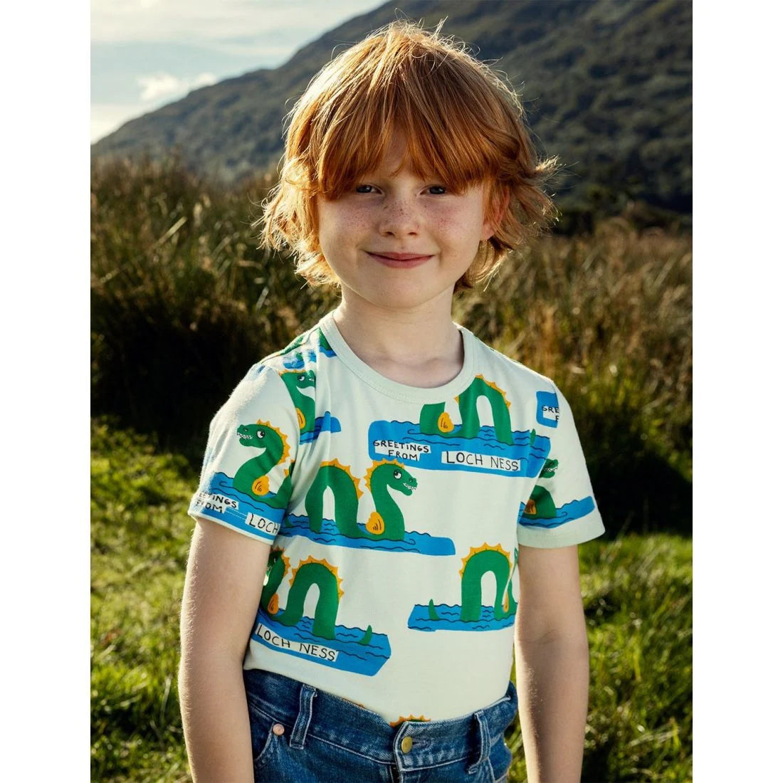 Loch Ness aop ss Tee (Green)