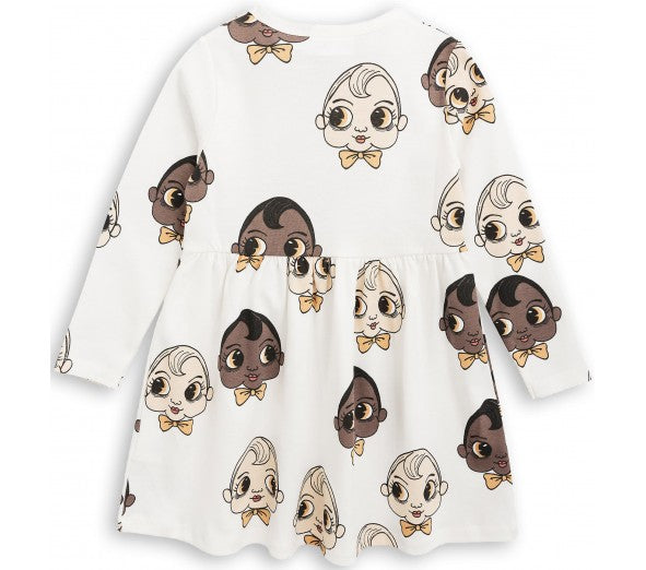 Babies Ls Dress white