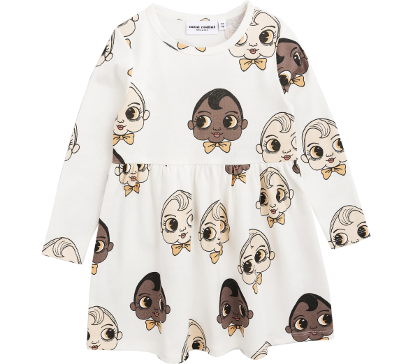 Babies Ls Dress white