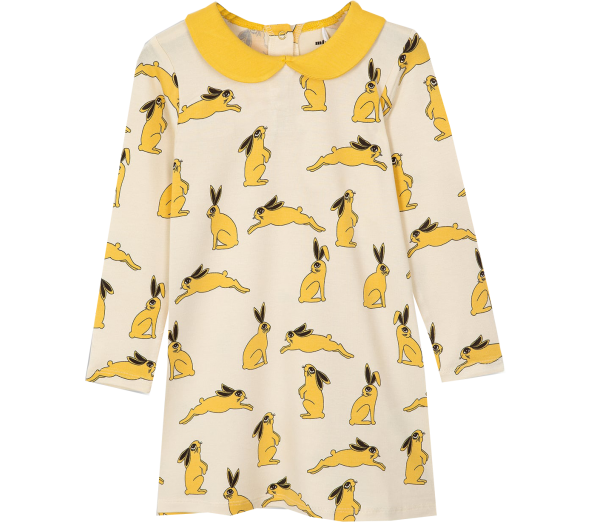 Bunny Collar Dress yellow