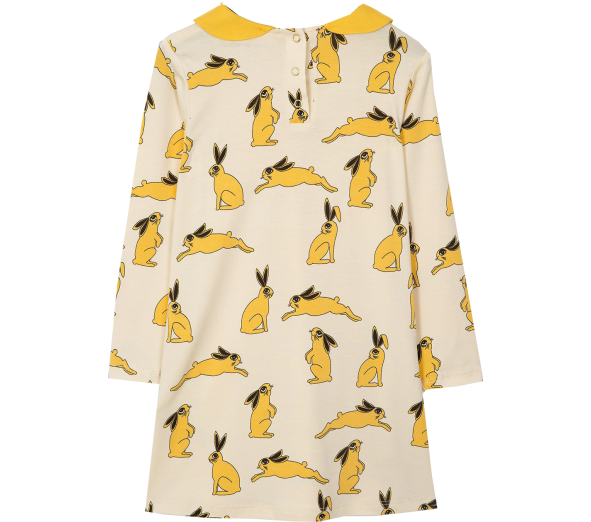 Bunny Collar Dress yellow