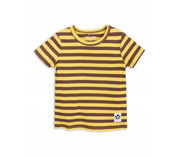 Stripe Rib Ss Tee