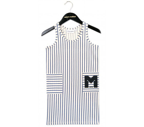 Stripe Tank Dress blue