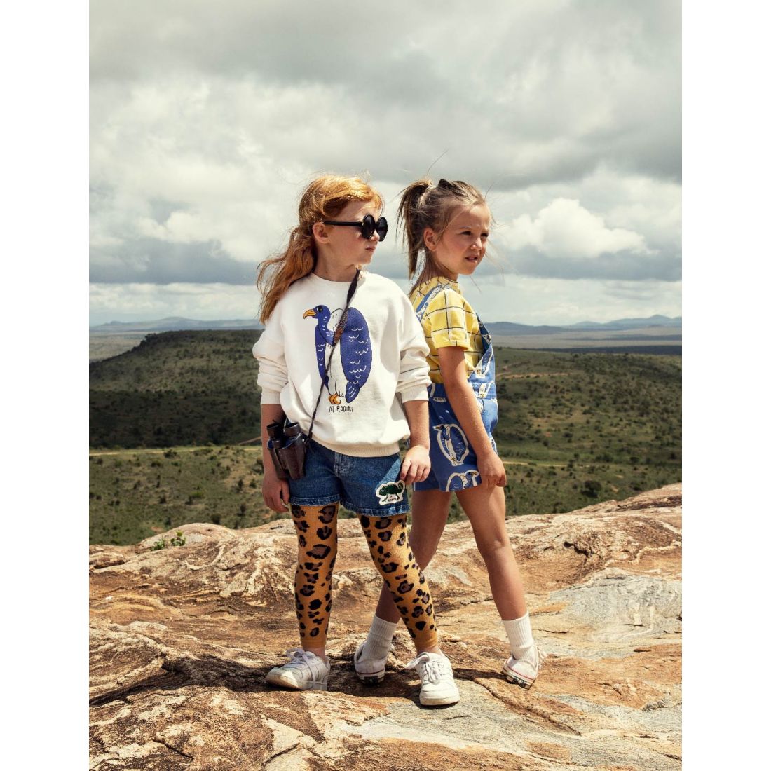 Lizard Denim Shorts     (Chameleon)