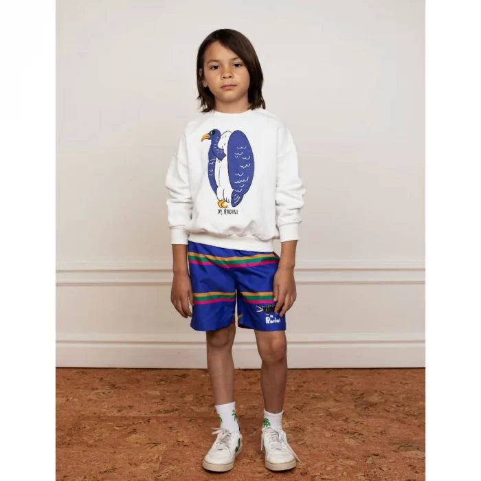 Crocodile Swim Shorts blue
